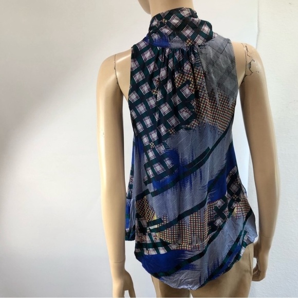 Madison Marcus blouse patch print Silk - Picture 16 of 16